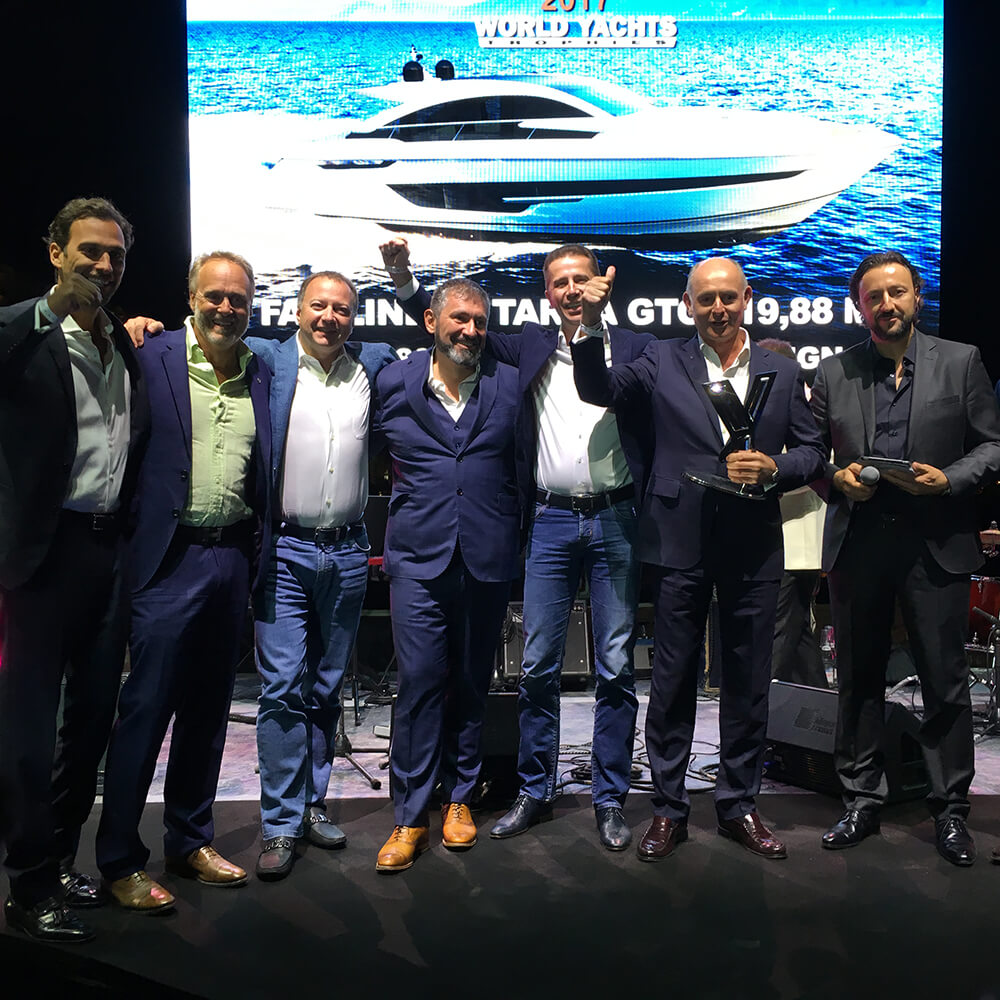 Fairline’s Targa 63 GTO crowned winner at 2017 World Yachts Trophies